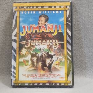 JUMANJI Starring Robin Williams Collector's Series 1995 Widescreen DVD Sealed